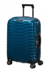 SAMSONITE Kufr Proxis Spinner Expander 55/20 Cabin Petrol Blue