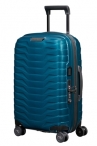 SAMSONITE Kufr Proxis Spinner Expander USB 55/20/35 Cabin Petrol Blue